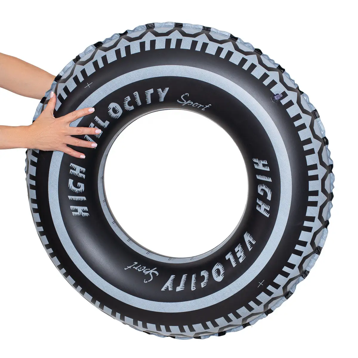Dmuchane kółko 90cm opona - koło do nauki pływania — 2