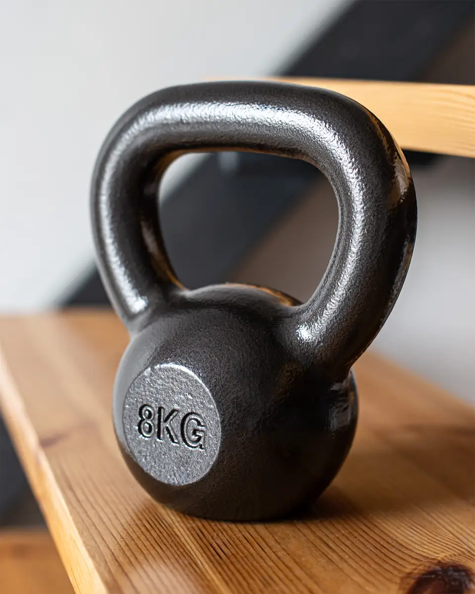 Kettlebell 8kg żeliwny BA-KCZ08 Pretorians — 9