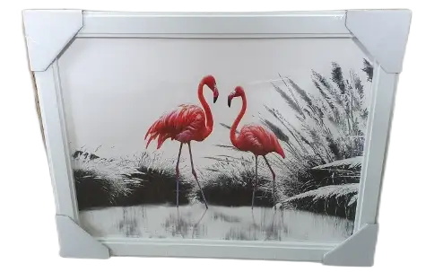 obraz 30x40cm FLAMINGI  | ZD284