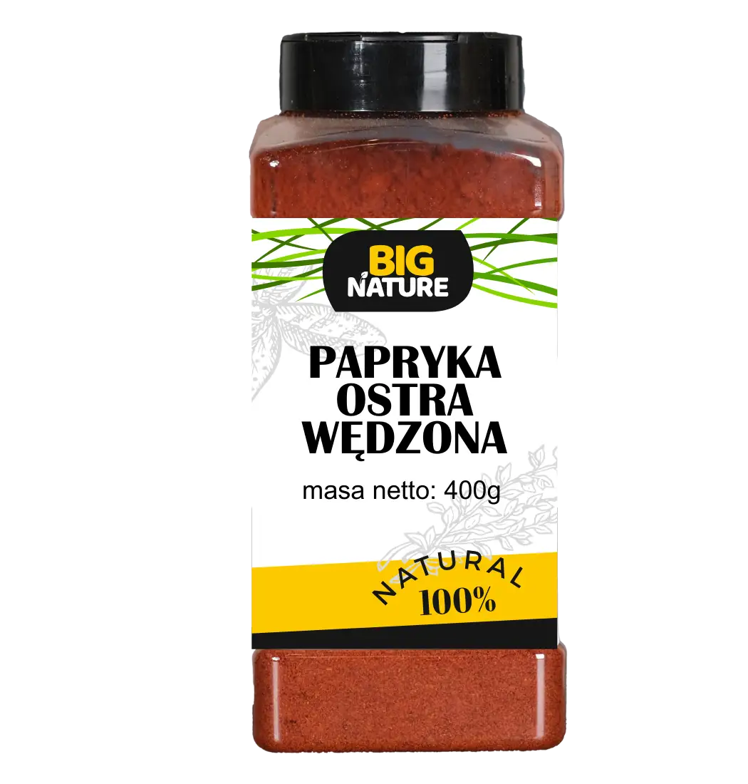 PAPRYKA OSTRA WĘDZONA MIELONA 400G