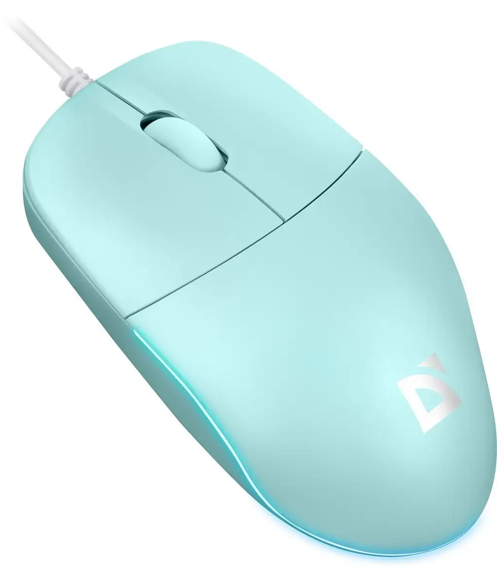 MYSZ DEFENDER AZORA MB-241 OPTICAL 1200dpi 3P MIĘTOWA — 2