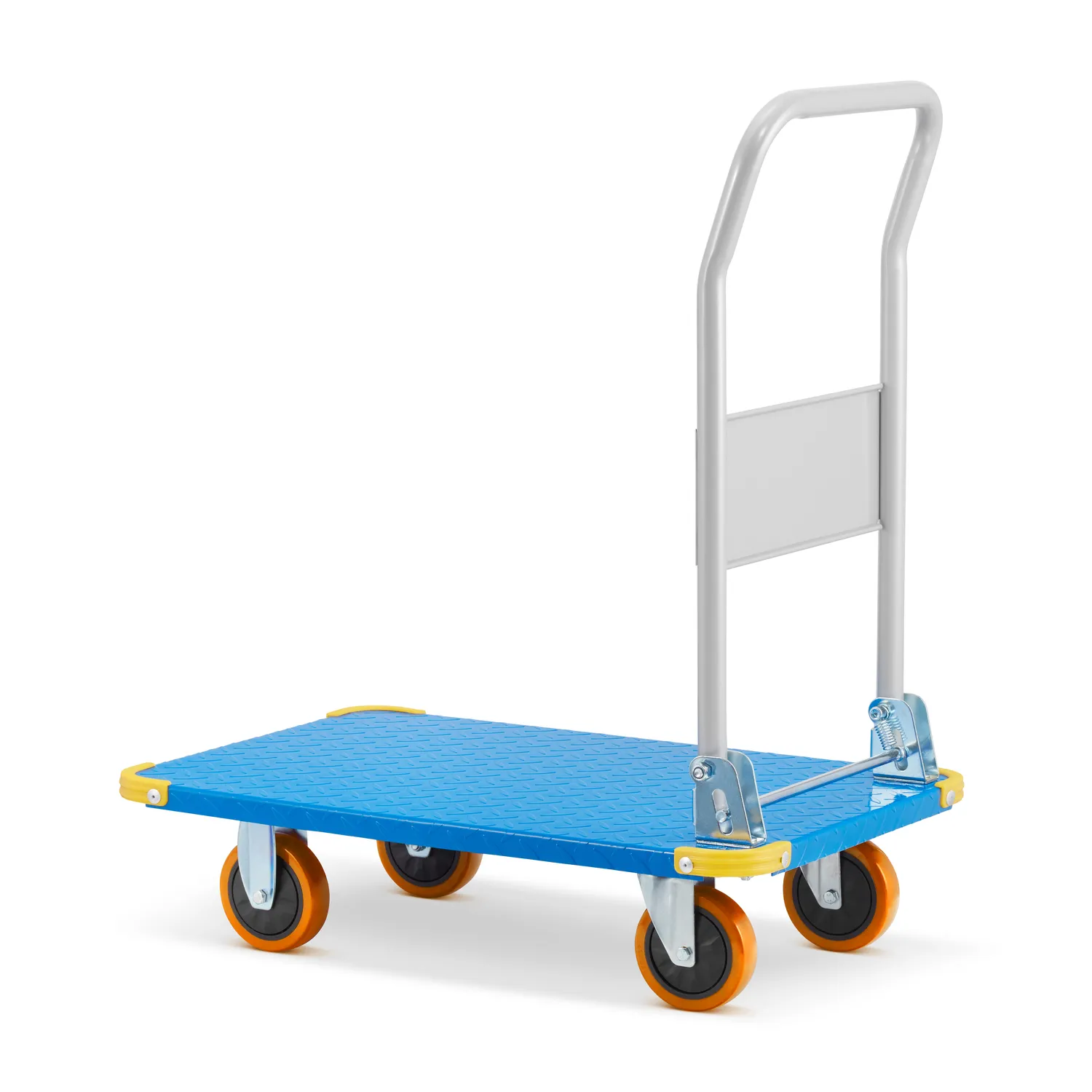 Wózek platformowy transportowy magazynowy 850 kg HIGHER pełne koła — 5