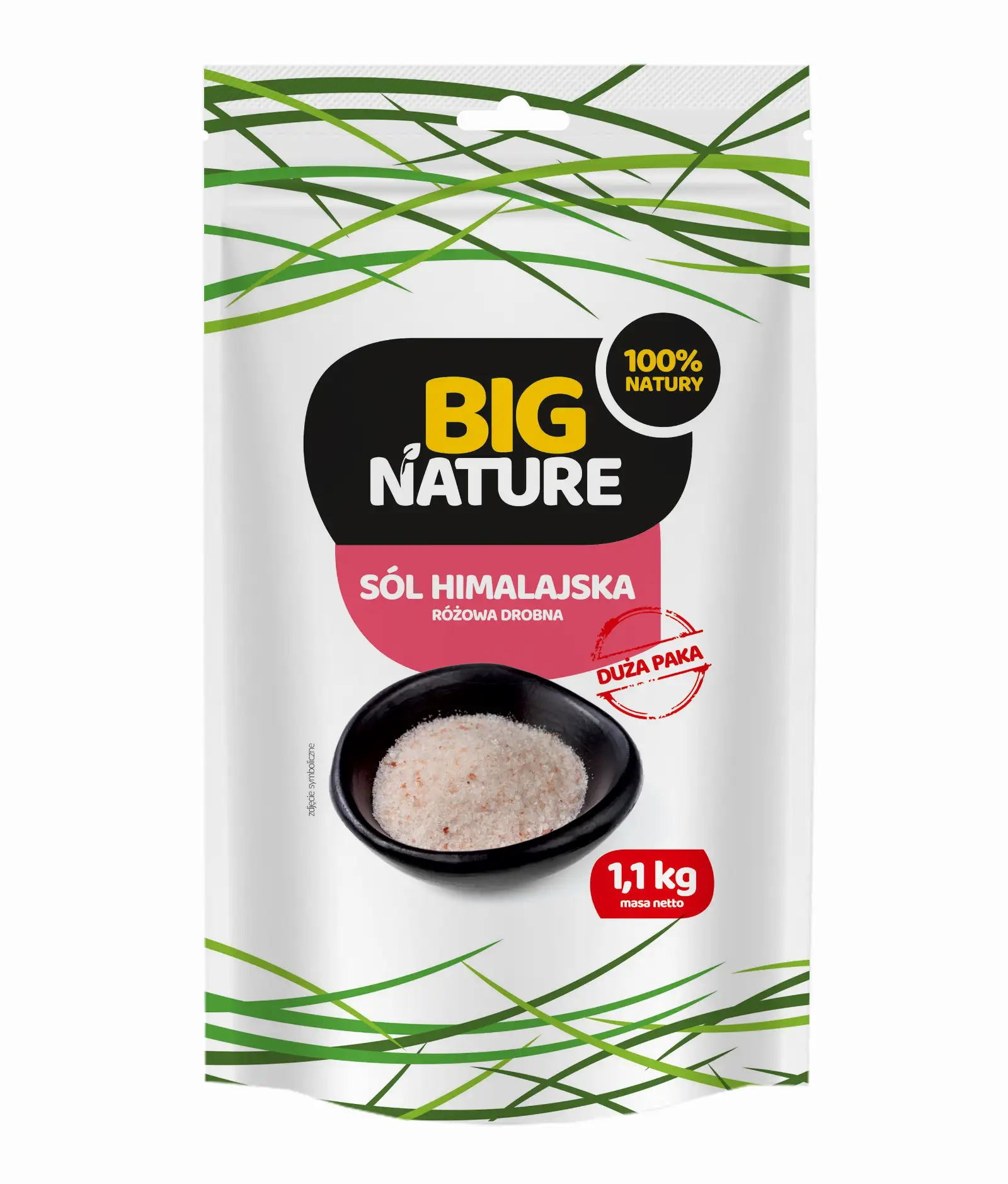 Sól himalajska różowa drobna 1,1kg