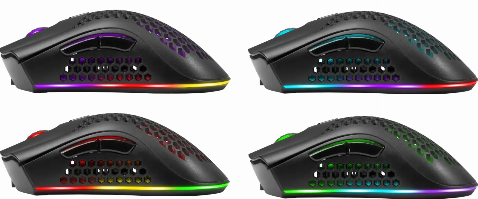 MYSZ DEFENDER GM-709L WARLOCK OPTIC RF RGB 2400dpi 8P — 6