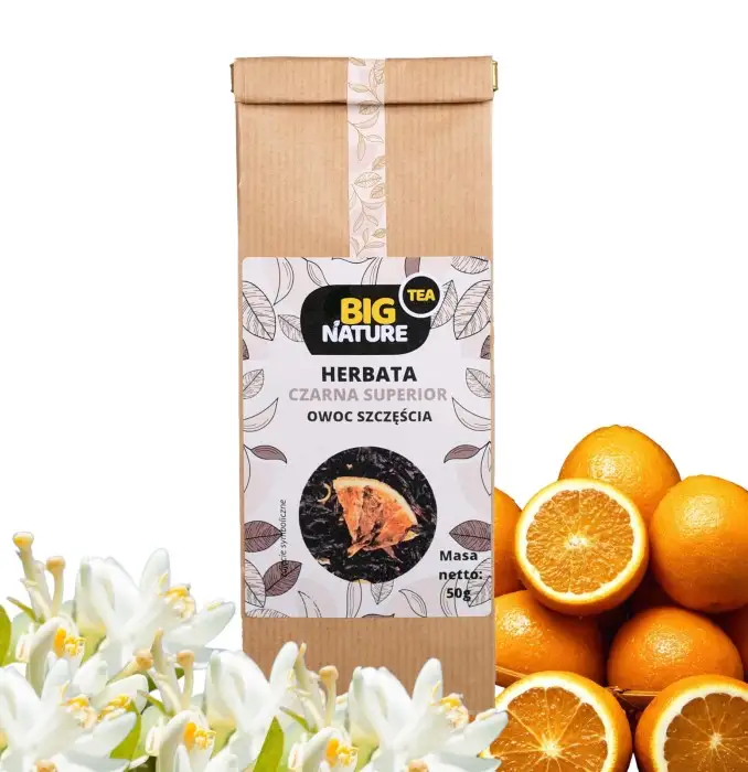 Herbata czarna EARL GREY OWOC SZCZĘŚCIA 50g - BIG NATURE