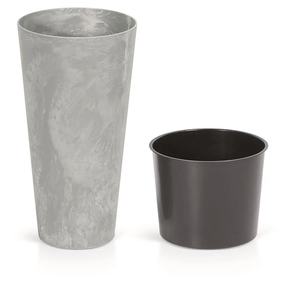 doniczka Tubus Slim Effect 30xh58cm  Beton