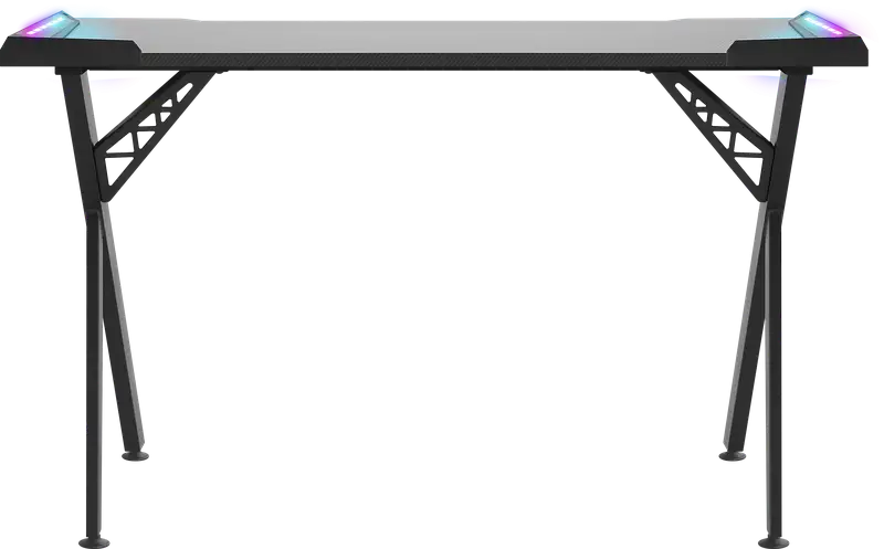 BIURKO DEFENDER GAMER RGB CZARNE GAMING — 12
