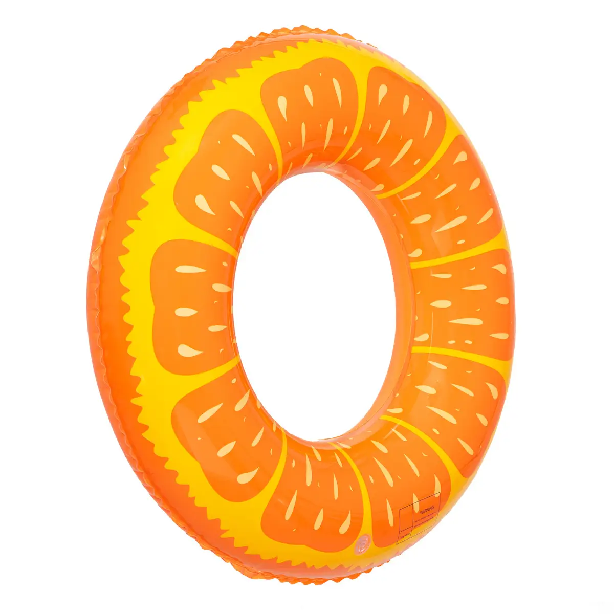 Koło dmuchane 90cm pomarańcza - kółko do nauki pływania — 6