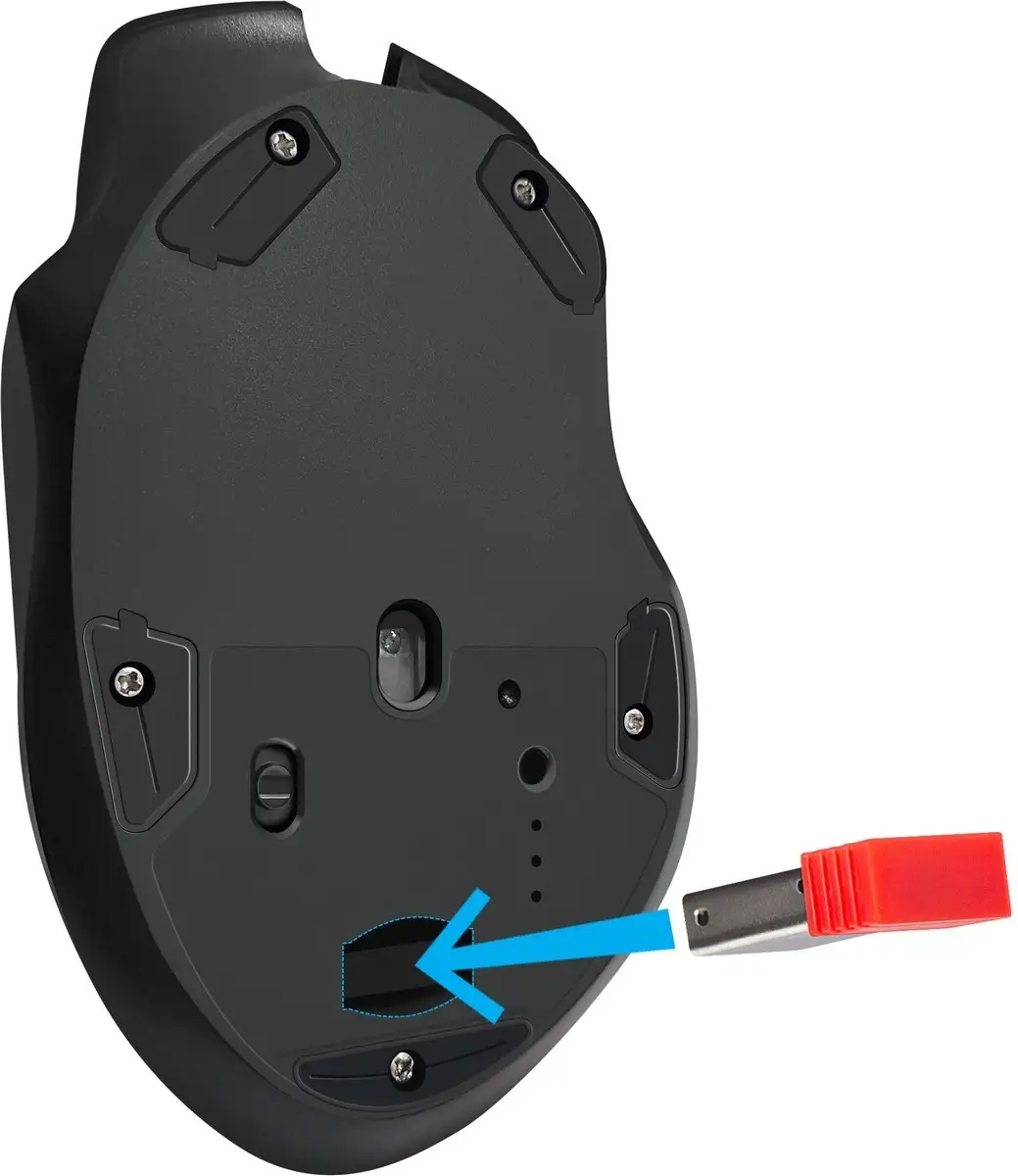MYSZ DEFENDER GM-213 THUNDER RF 1600dpi 8P CZARNA — 4