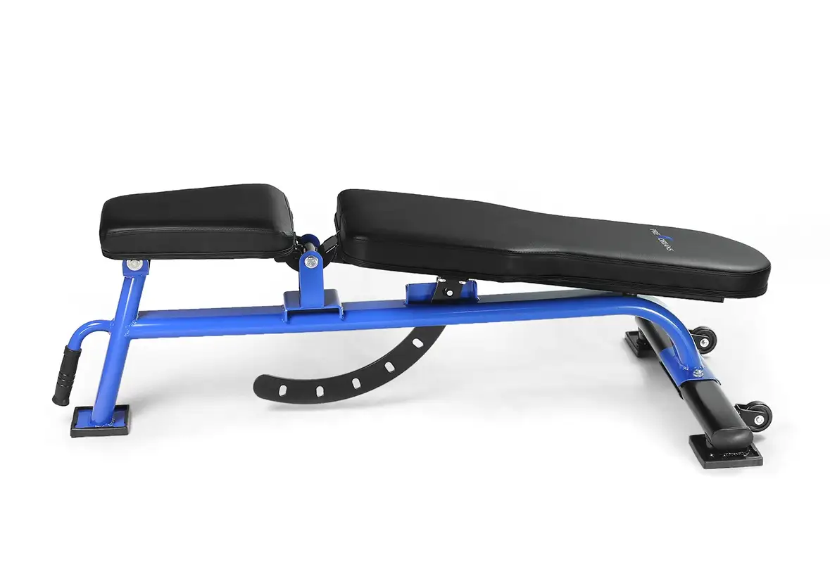 Ławka treningowa wielofunkcyjna do ćwiczeń pod sztangę 150kg TB1054 Pretorians Prestige — 11