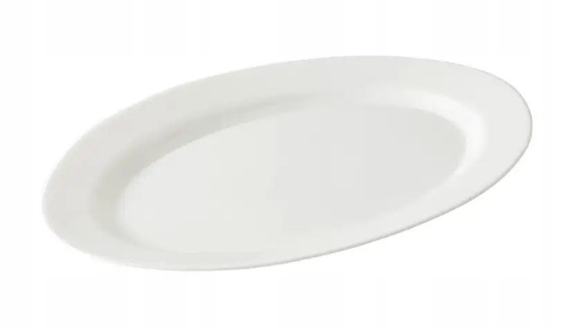 półmisek owal 6szt. 36cm  biała porcelana ELBA | 160-0030