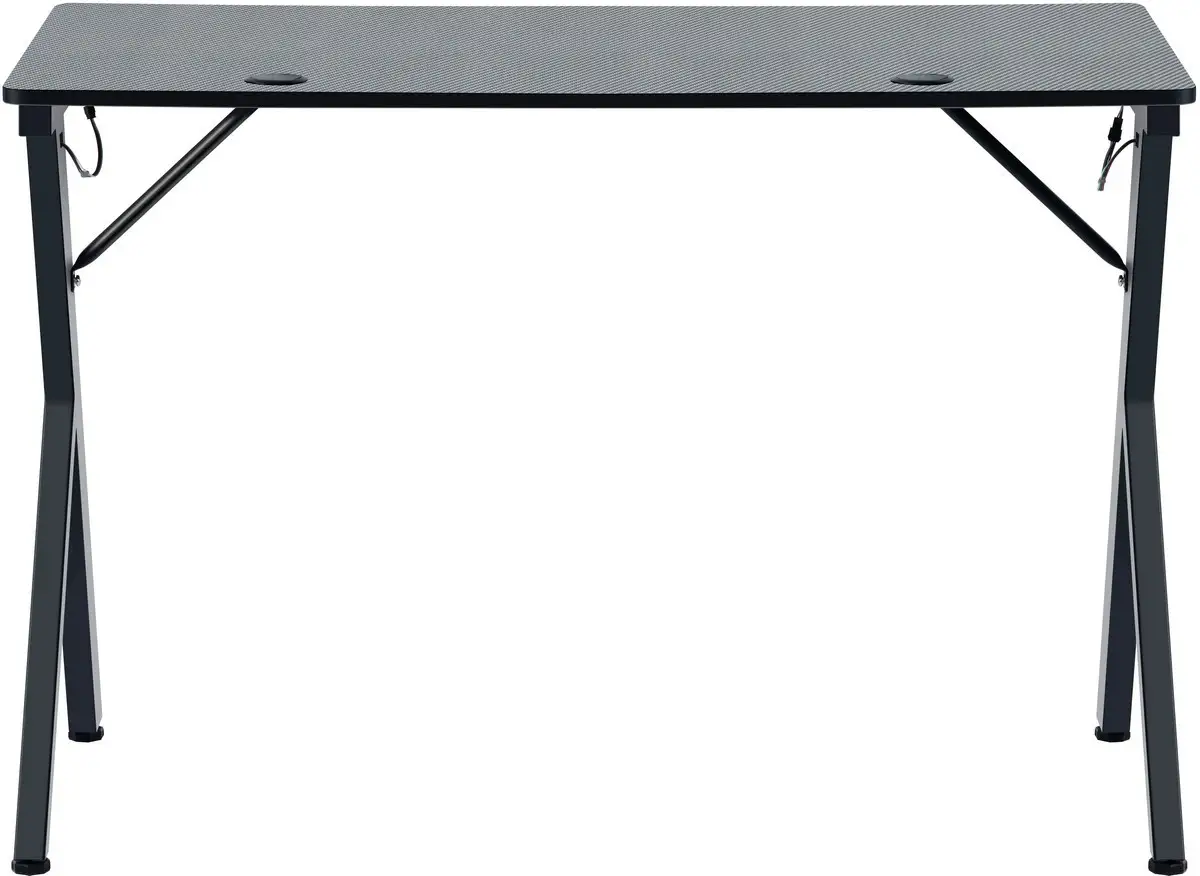 BIURKO DEFENDER AROX CZARNE GAMING — 10