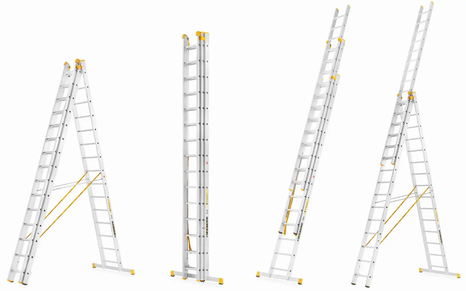 Drabina aluminiowa wielofunkcyjna profesjonalna ALVE FORTE PROFI PLUS 3x14 — 2