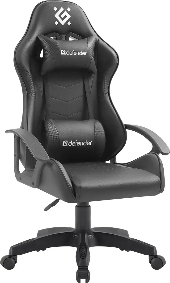 FOTEL DEFENDER ORACLE CZARNY GAMING — 11