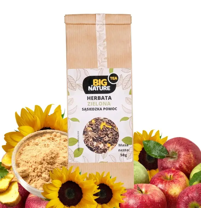 Herbata zielona SĄSIEDZKA POMOC 50g - BIG NATURE