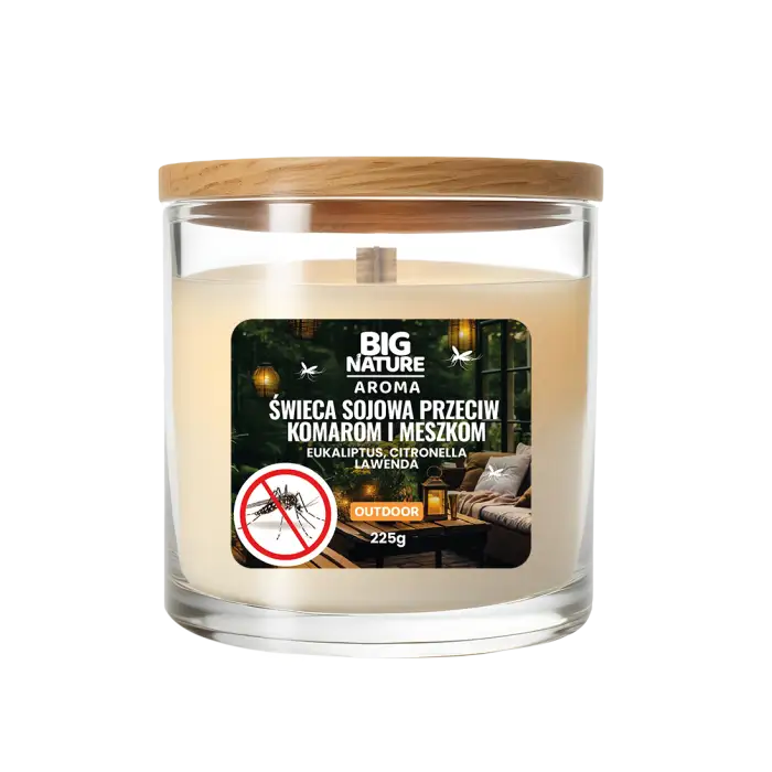 Świeca soj. przeciwko komar i meszkom OUTDOOR 225g