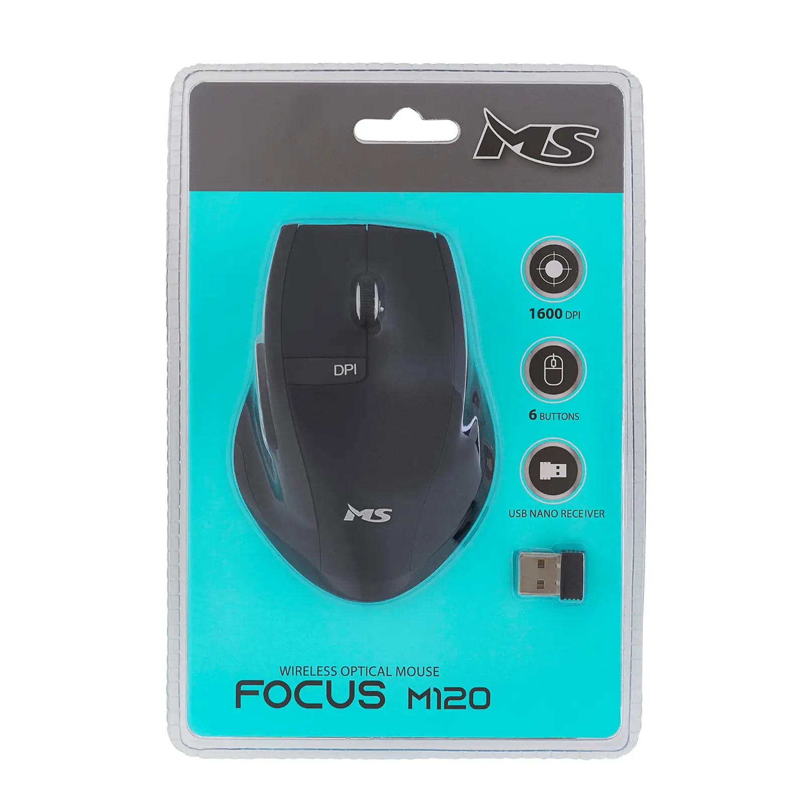 MYSZ BEZPRZEWODOWA MS FOCUS M120 — 5