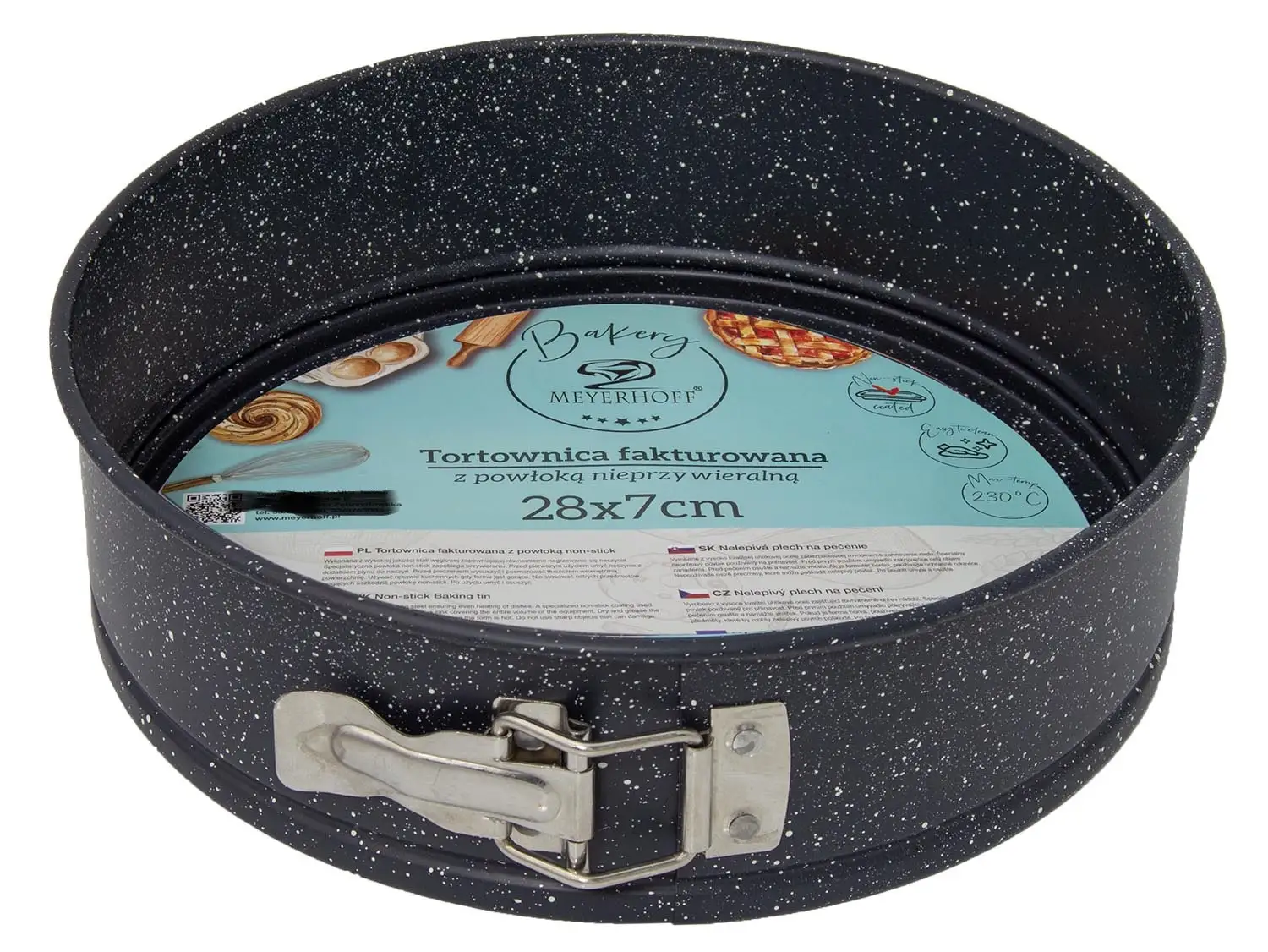tortownica 28 cm  MARMUREK 0958
