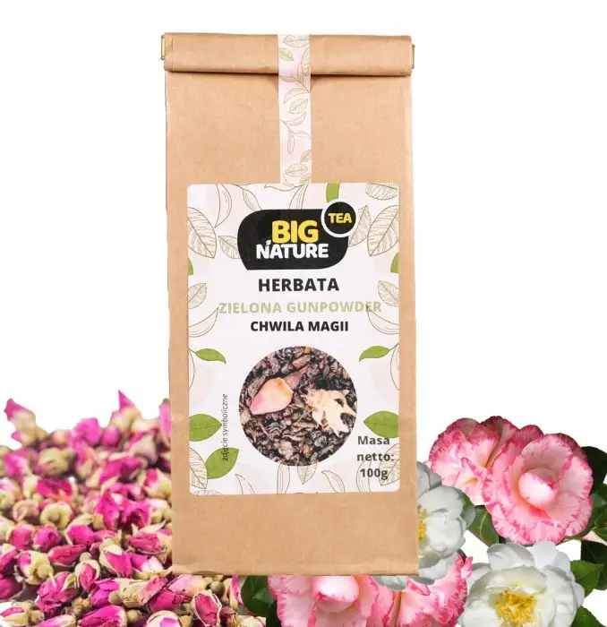 Herbata zielona GUNPOWDER CHWILA MAGII 100g - BIG NATURE