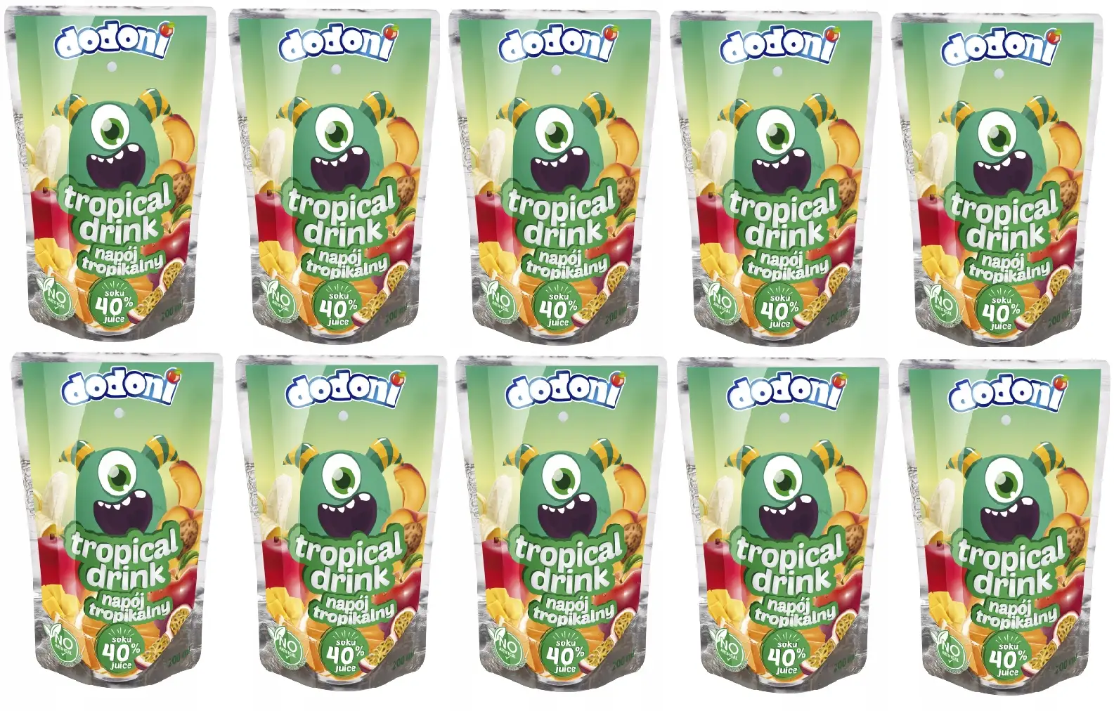 Napój DODONI 200ml tropikalny x10 — 3