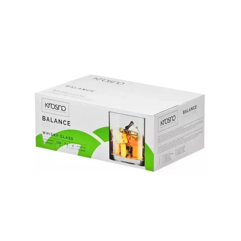 szklanka do whisky niska KROSNO Balance 6 szt.