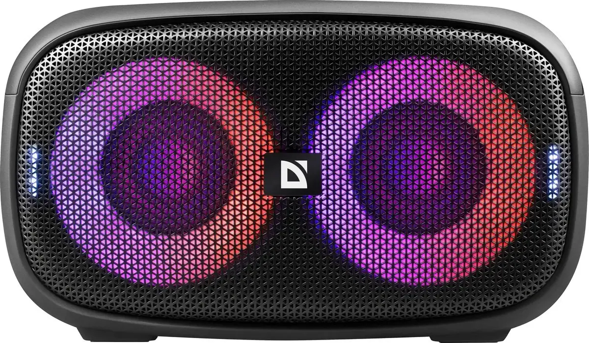 GŁOŚNIK DEFENDER Q5 BLUETOOTH 5.3 20W LED/BT/FM/USB/TWS — 3