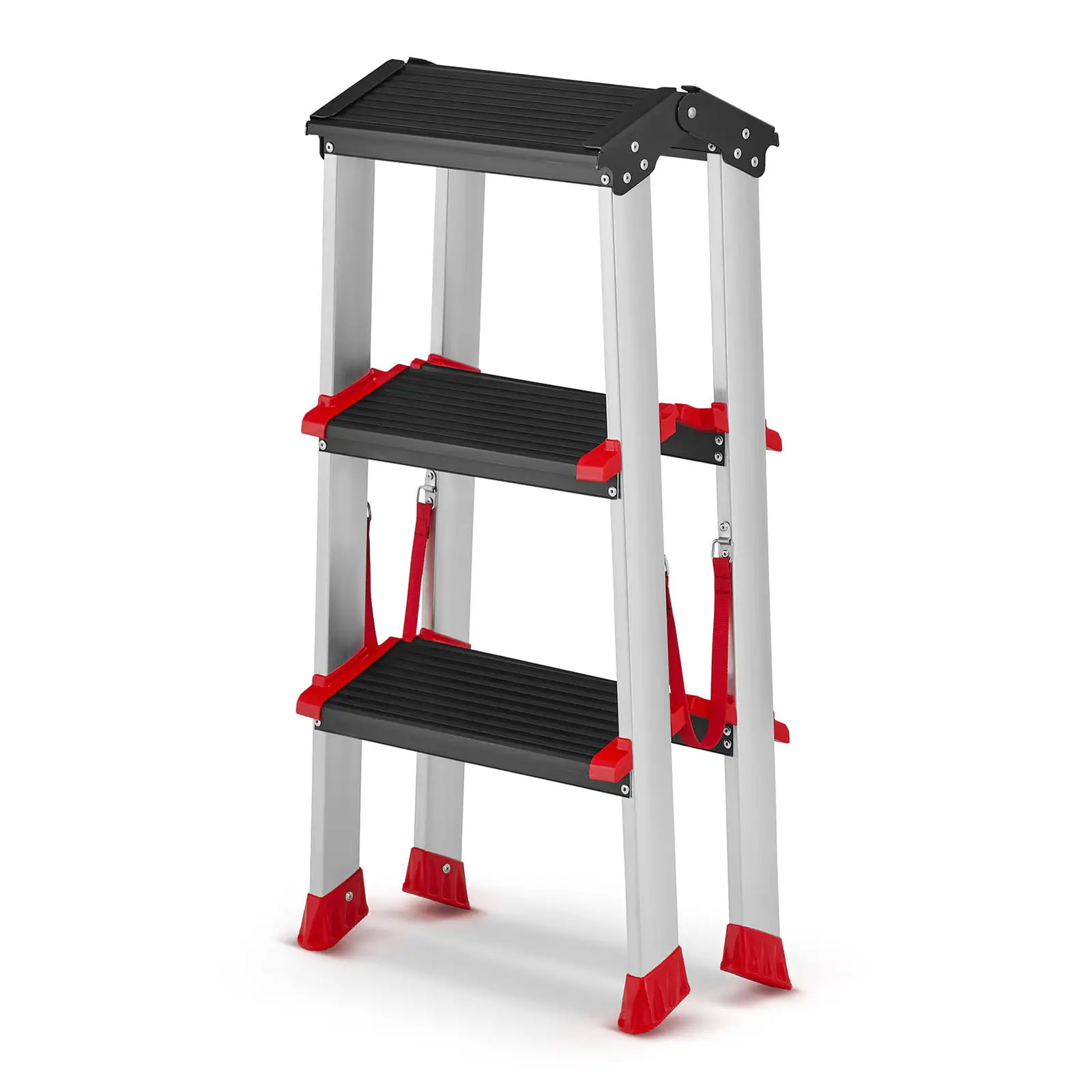 Drabina aluminiowa profesjonalna dwustronna składana HIGHER 2x3 - 2,75m — 9