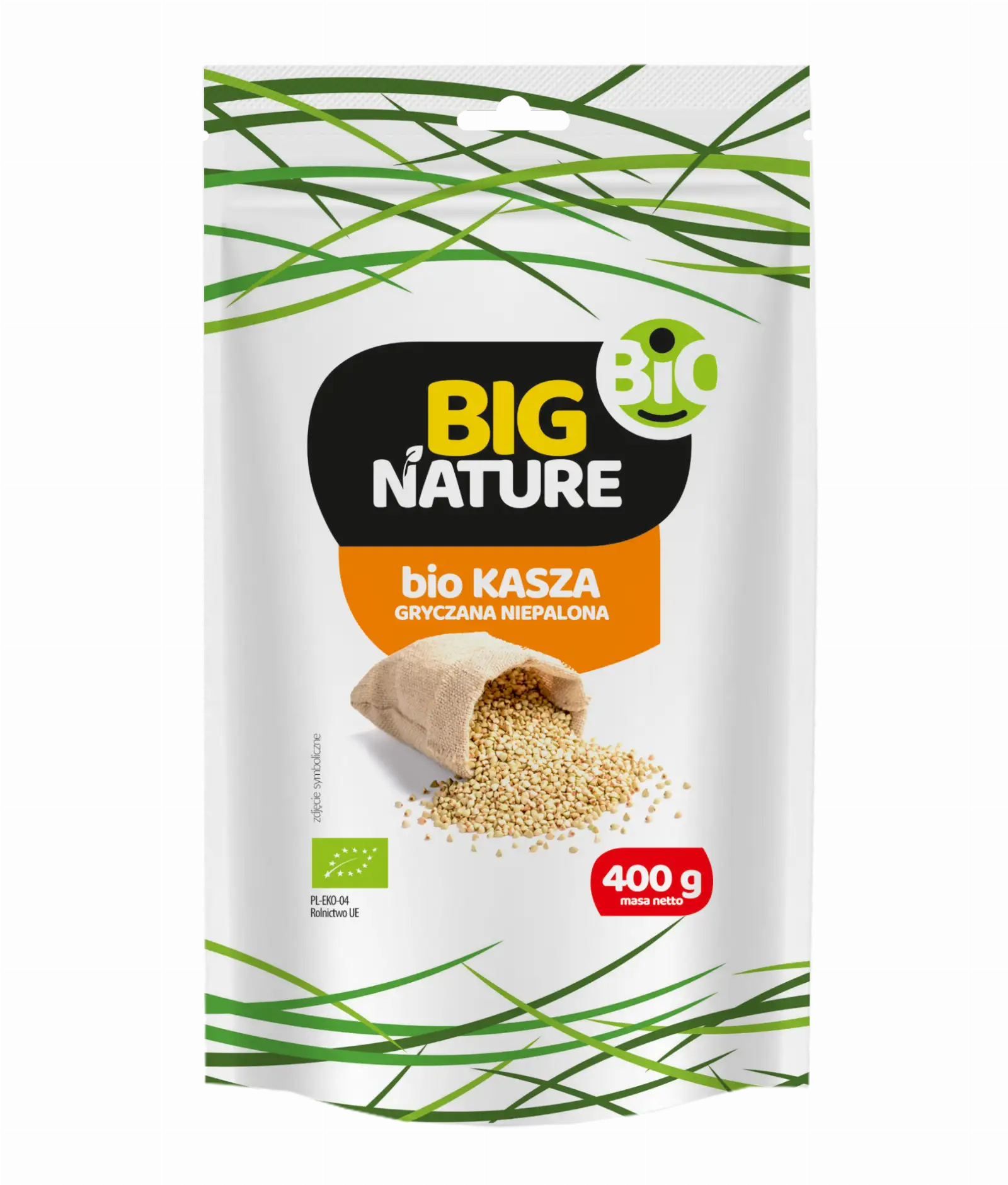 Kasza gryczana niepalona bio 400g