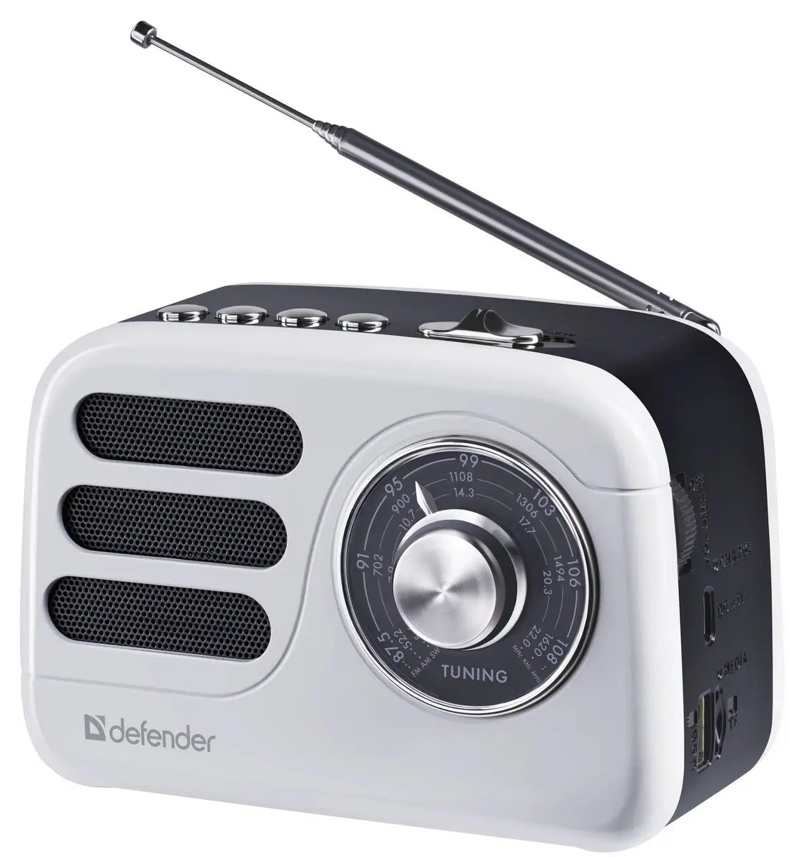 GŁOŚNIK DEFENDER SIGNAL RADIOODBIORNIK BLUETOOTH 5W — 3