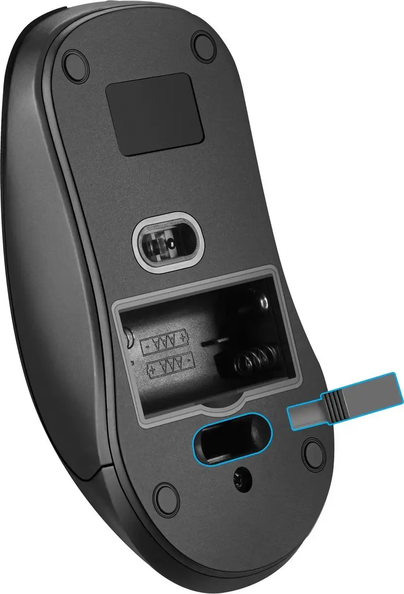 MYSZ DEFENDER NEXUS MS-195 RF SILENT CZARNA — 5