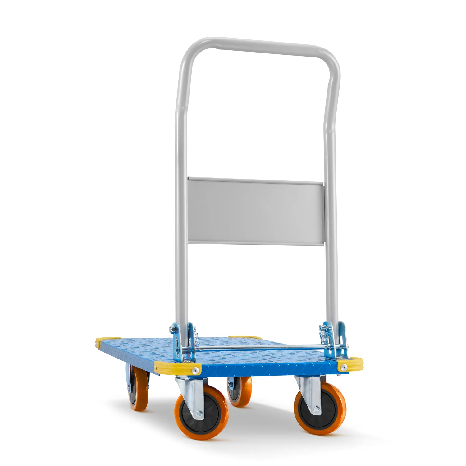 Wózek platformowy transportowy magazynowy 850 kg HIGHER pełne koła — 7