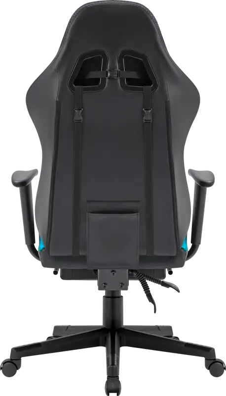 FOTEL DEFENDER WATCHER CZARNY RGB GAMING — 6