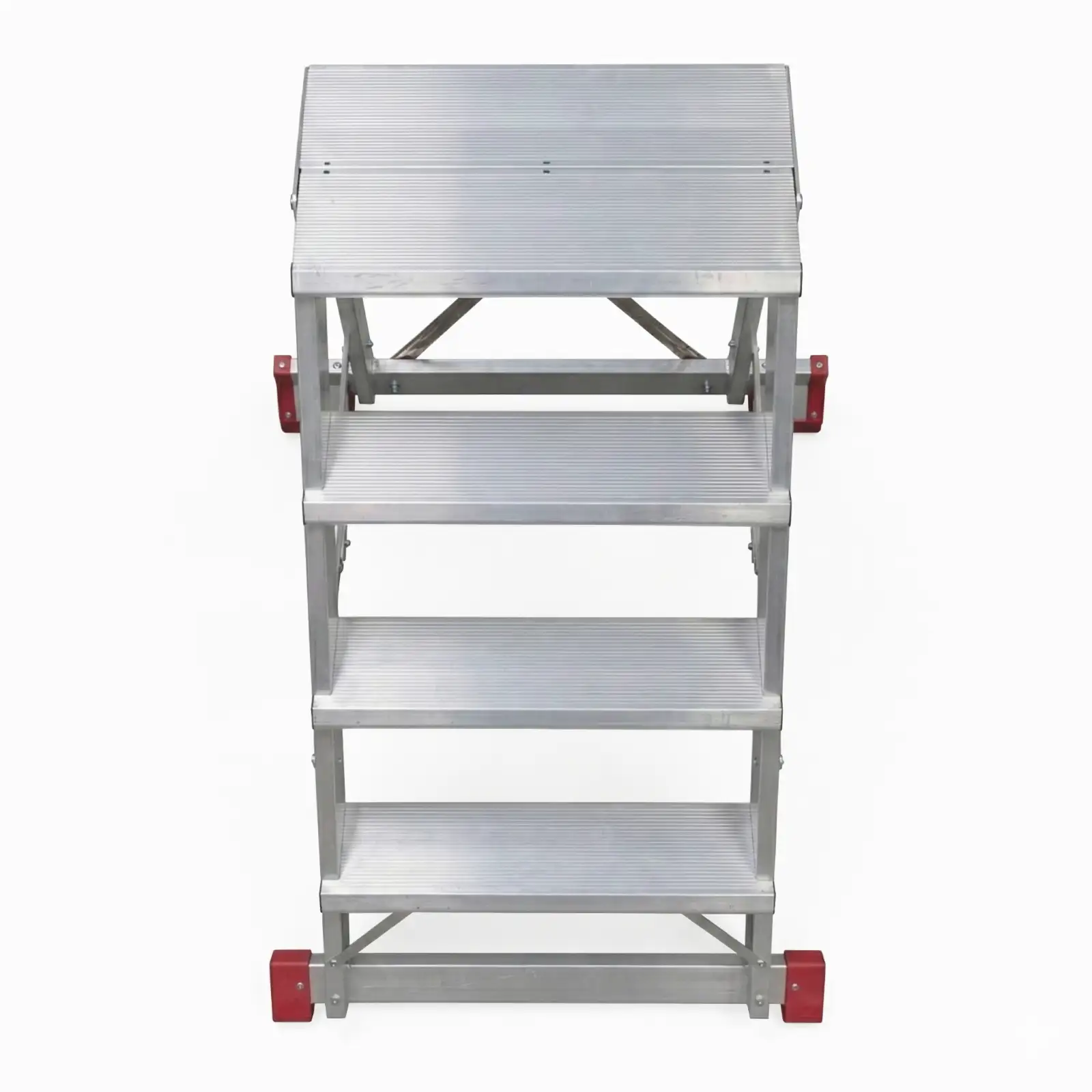 Drabina magazynowa FARAONE 4-stopniowa CM 4 - 2,98 m — 7