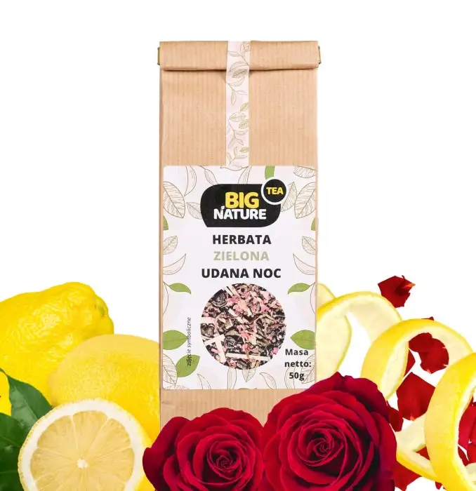 Herbata zielona UDANA NOC 50g - BIG NATURE