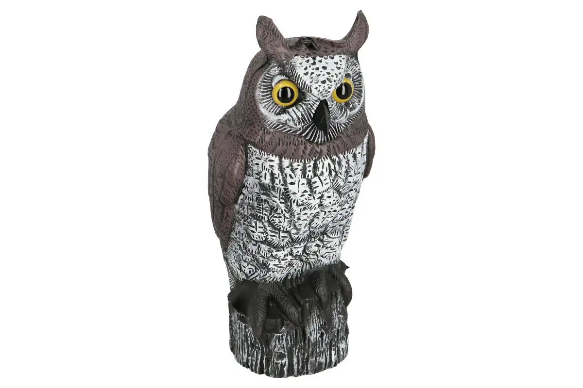 figurka ogrodowa sowa 17x17x43cm