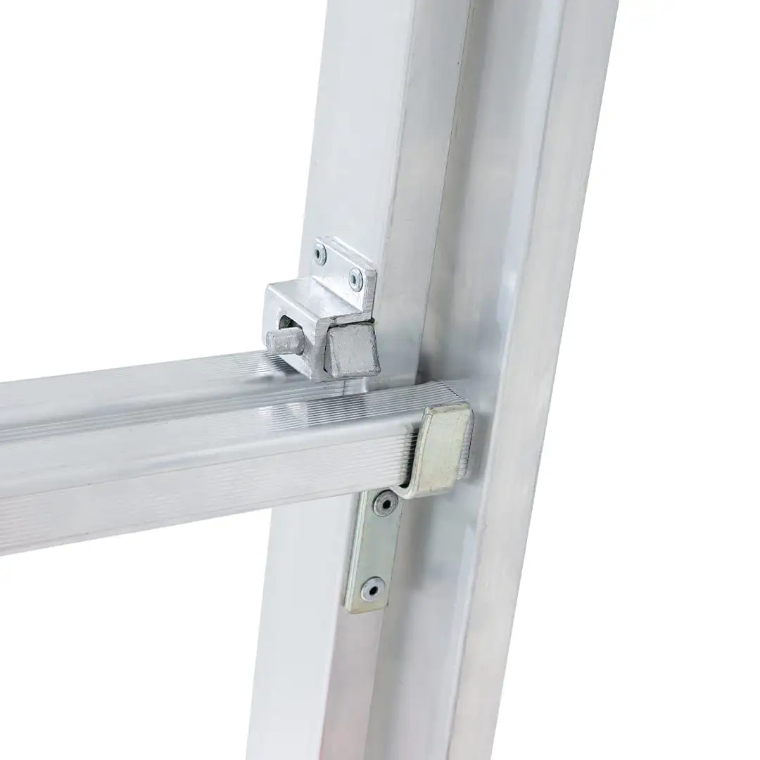 Drabina aluminiowa na schody profesjonalna FARAONE 3x10 AK300.3SC- 7,18 m — 6