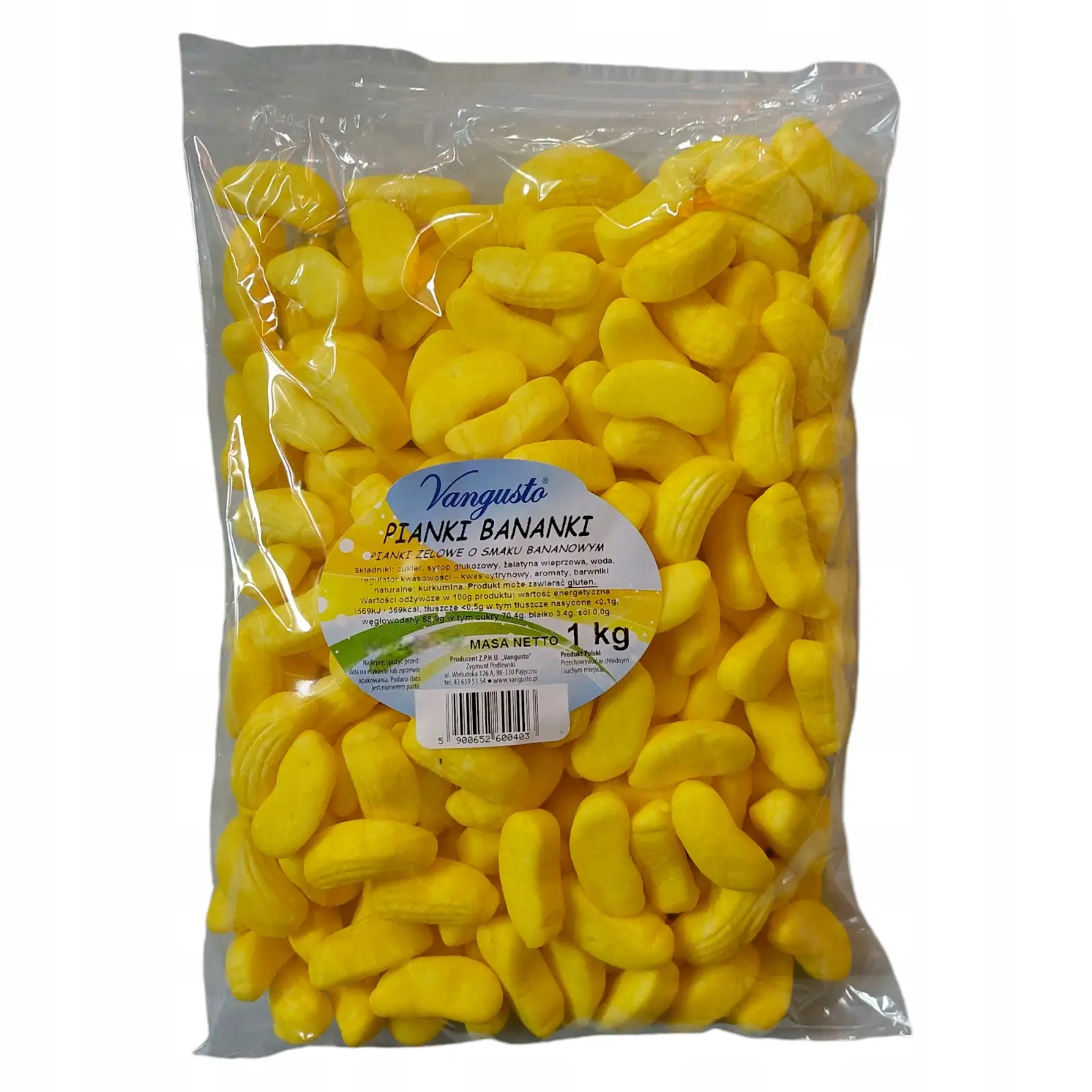 Pianki Vangusto 1000g bananki