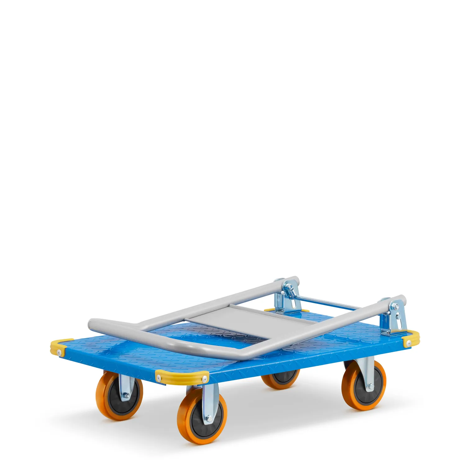 Wózek platformowy transportowy magazynowy 850 kg HIGHER pełne koła — 3