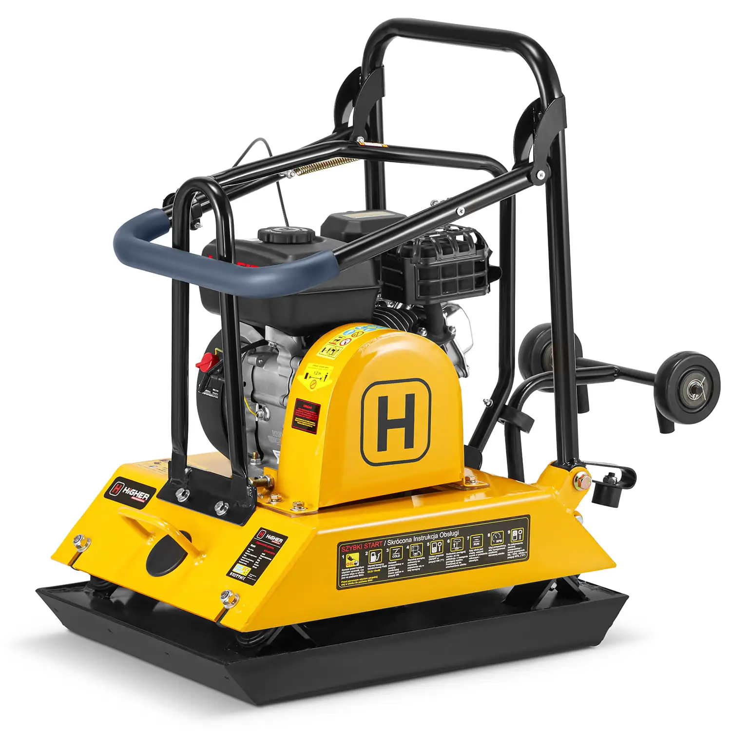 Zagęszczarka spalinowa ubijak gruntu HIGHER 100kg LONCIN 6,5KM — 10