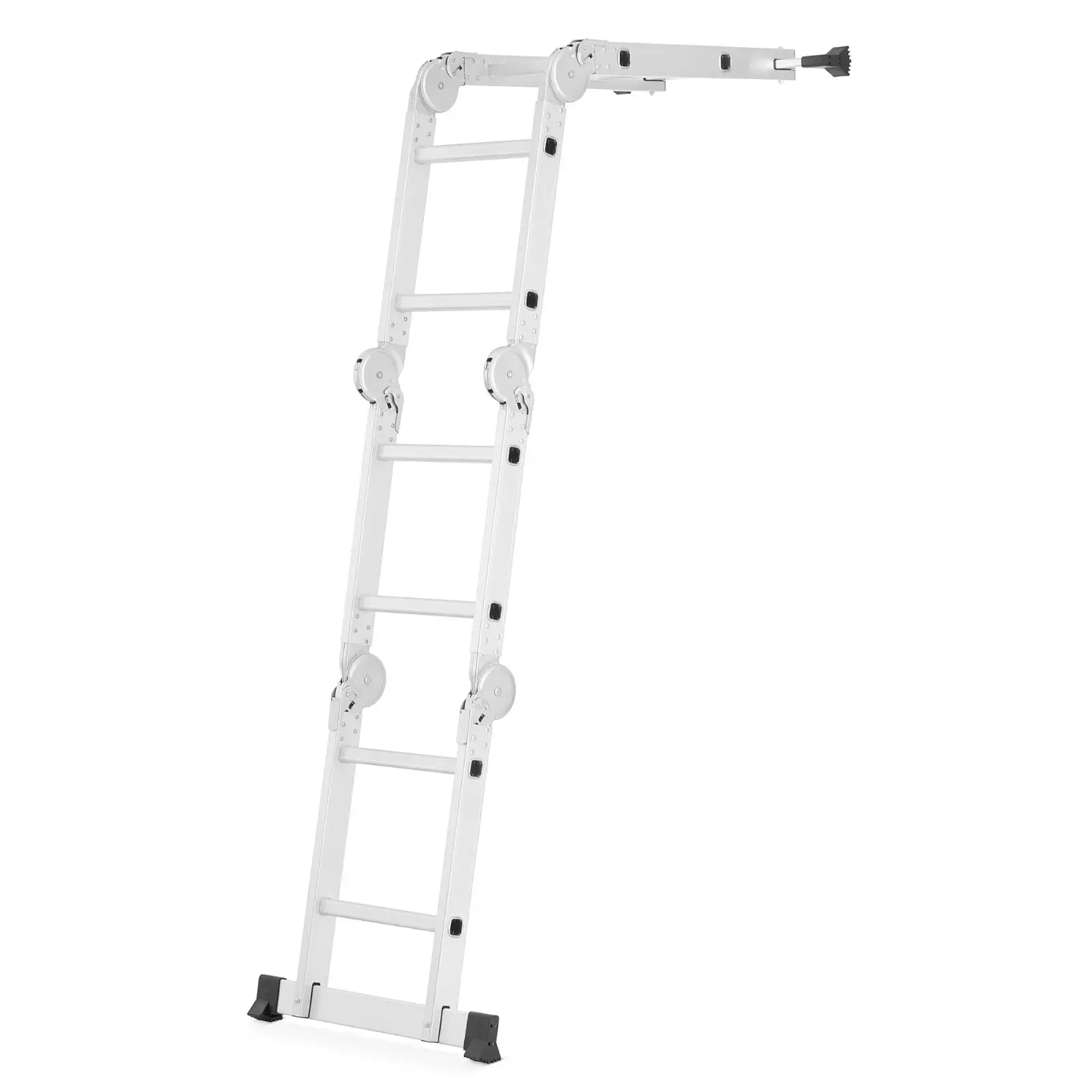 Drabina aluminiowa przegubowa SKŁADANA wielofunkcyjna 4x2 HIGHER + podest — 9