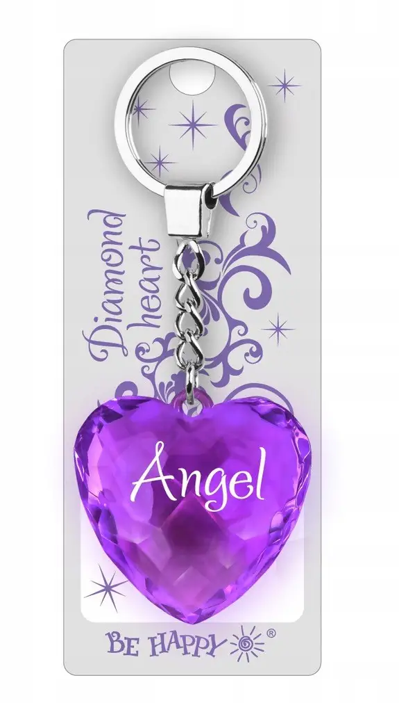 brelok serce ANGEL 3szt. | NR011