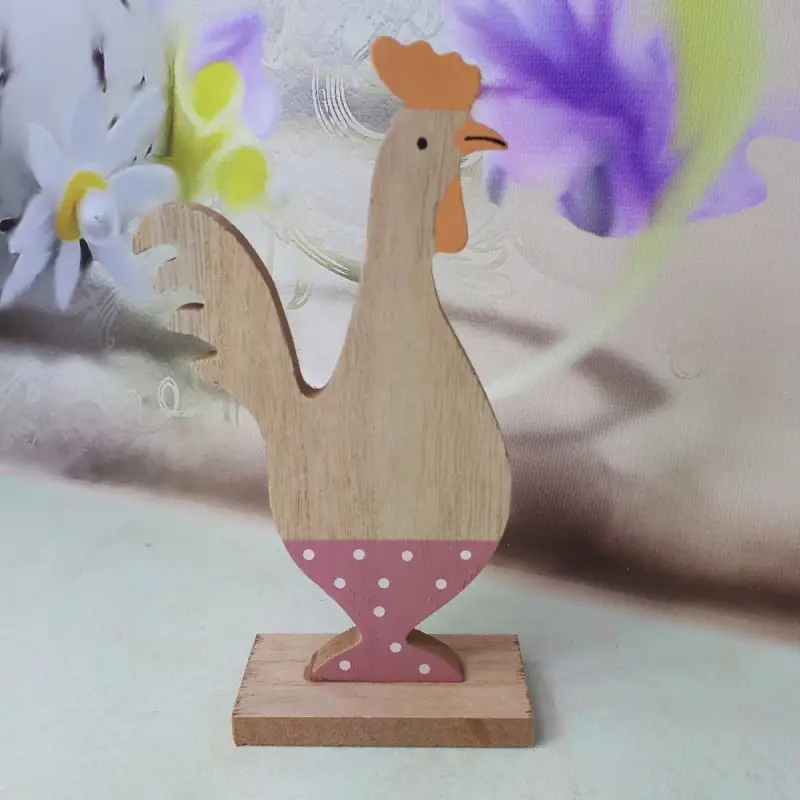 kogut drewno 18cm  | 445438