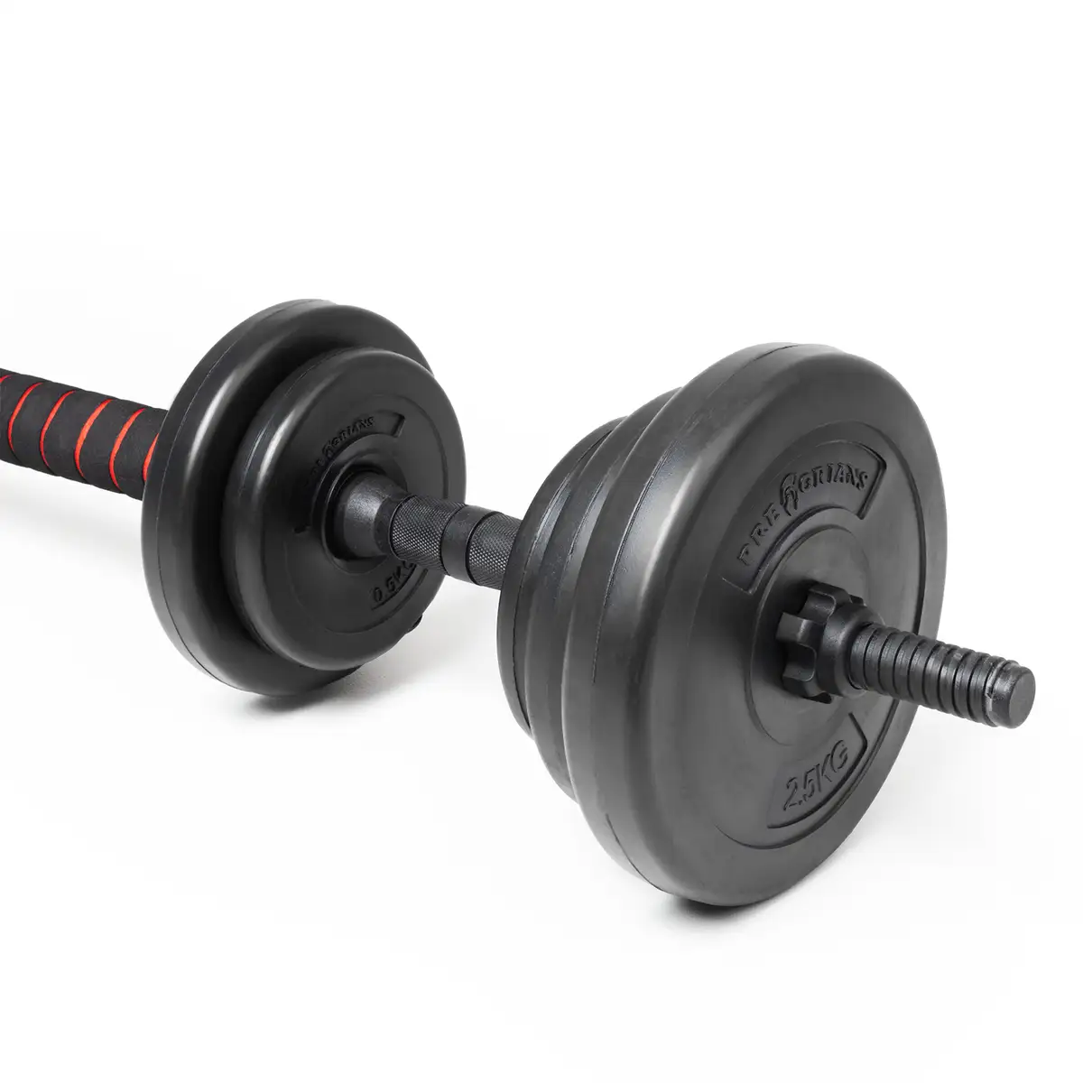 Zestaw 20 kg sztanga 2w1 hantle Pretorians — 4