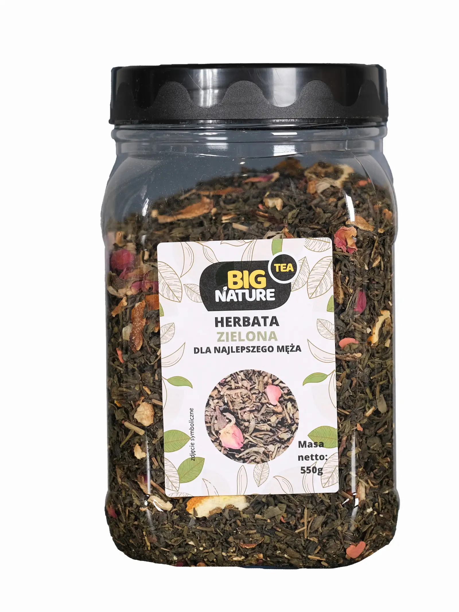 HERBATA ZIELONA DLA NAJLEPSZEGO MĘŻA  550G — 2