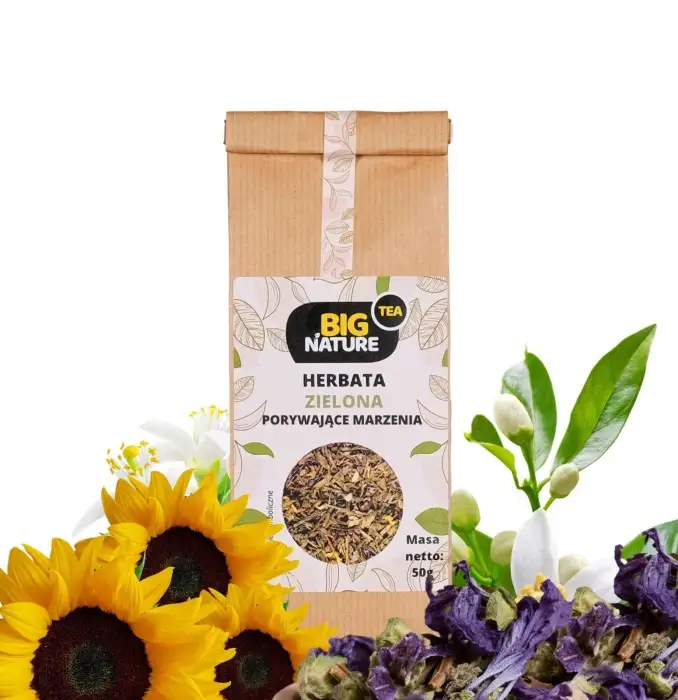 Herbata zielona PORYWAJĄCE MARZENIA 50g - BIG NATURE