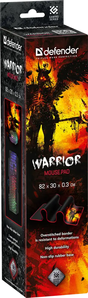 PODKŁADKA DEFENDER GAMING WARRIOR 820x300x3mm — 7