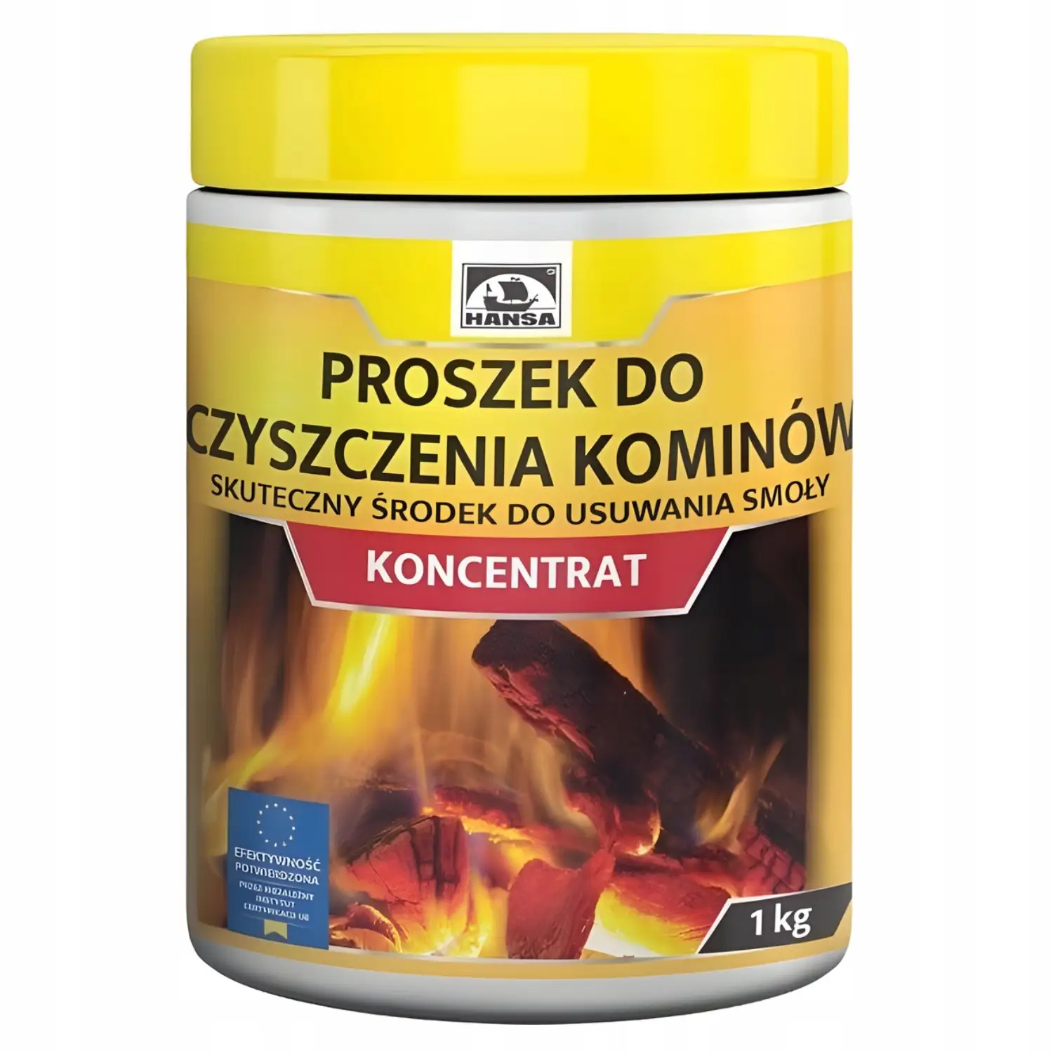 Środek do czyszczenia komina pieca smoły sadzy proszek koncentrat HANSA 1kg