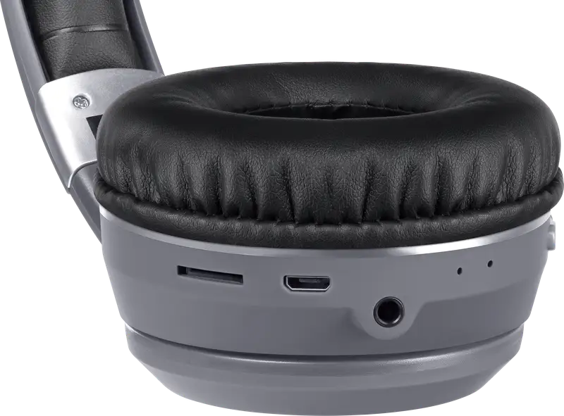 SŁUCHAWKI DEFENDER BLUETOOTH FREEMOTION B571 SZARE LED — 5