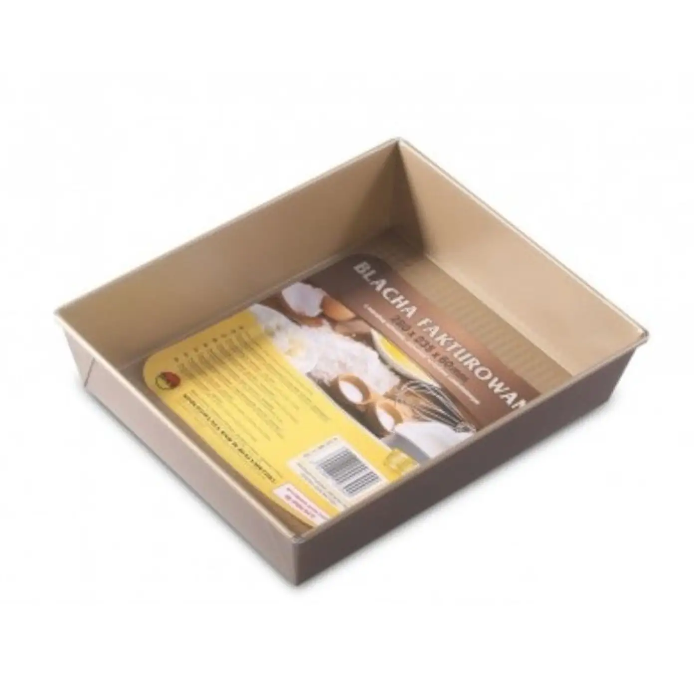 forma do pieczenia non-stick SNB 28 x 23,5 x 6 cm czekoladowa