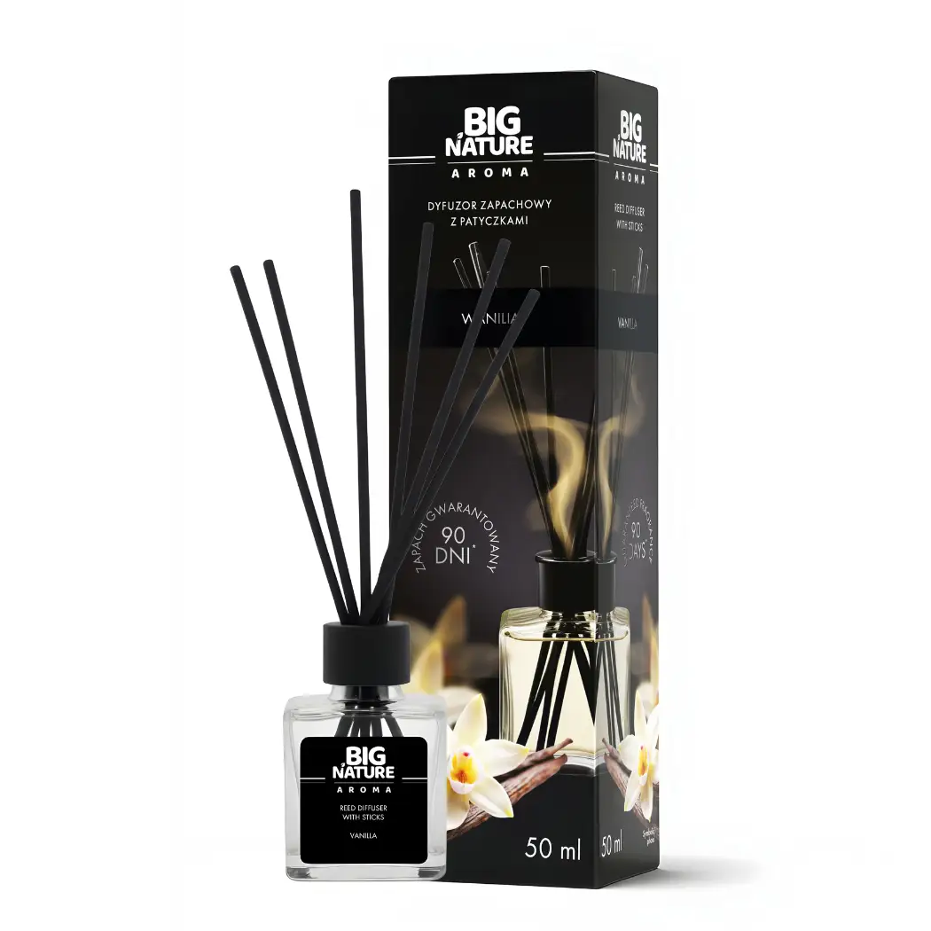 Dyfuzor Zapachowy z Patyczkami - WANILIA 50ml — 4